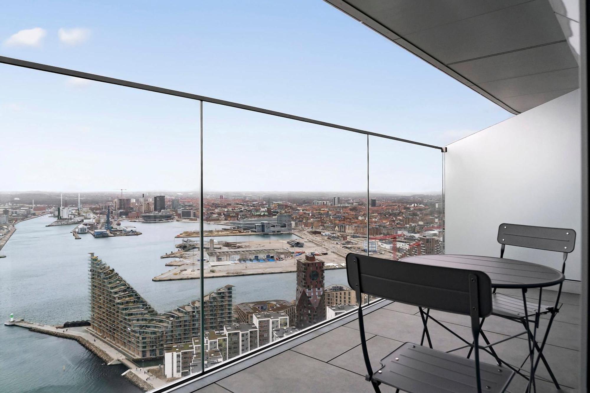 Apartament Penthouse Paradise On 39Th Floor Århus Zewnętrze zdjęcie