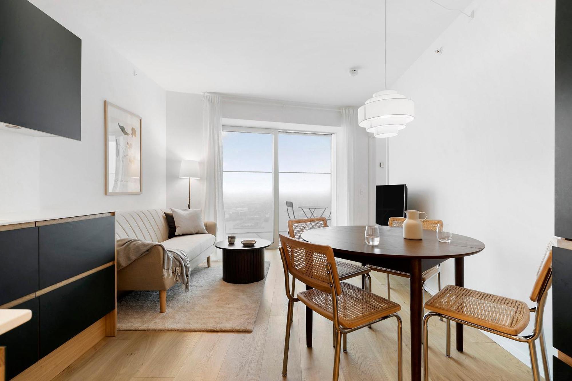 Apartament Penthouse Paradise On 39Th Floor Århus Zewnętrze zdjęcie