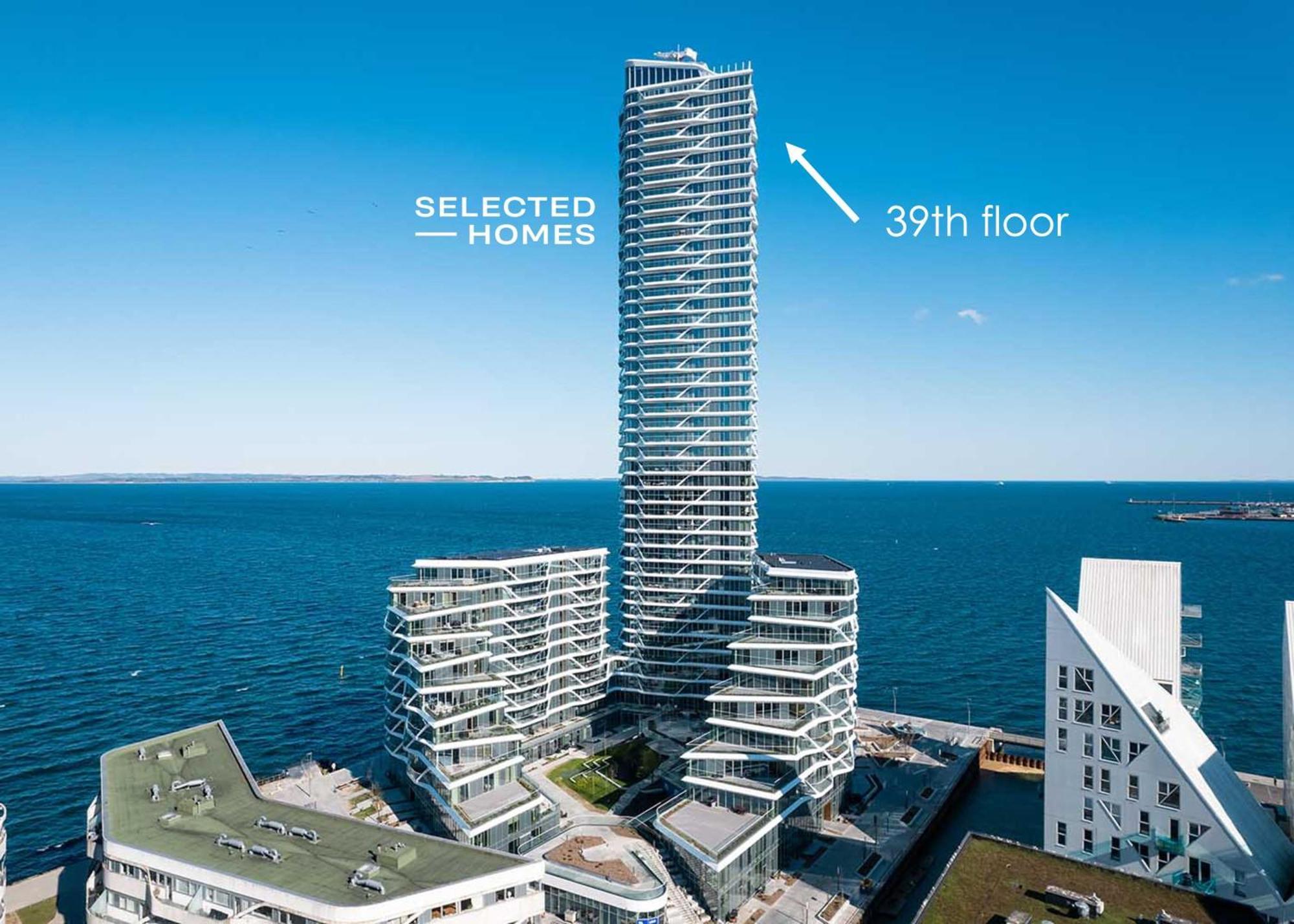 Apartament Penthouse Paradise On 39Th Floor Århus Zewnętrze zdjęcie